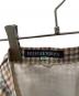 中古・古着 Burberry's (バーバリーズ) リネン混チェックスカート ベージュ サイズ:不明：13000円