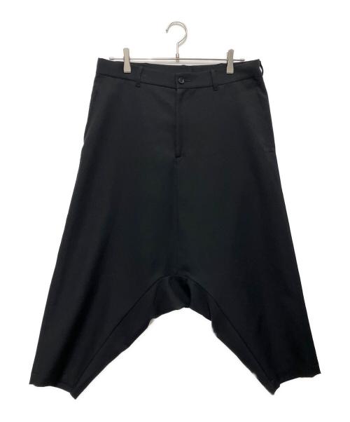 CDG（シーディージー）CDG (シーディージー) ポリエステルガゼットクロッチサルエルパンツ ブラック サイズ:Lの古着・服飾アイテム