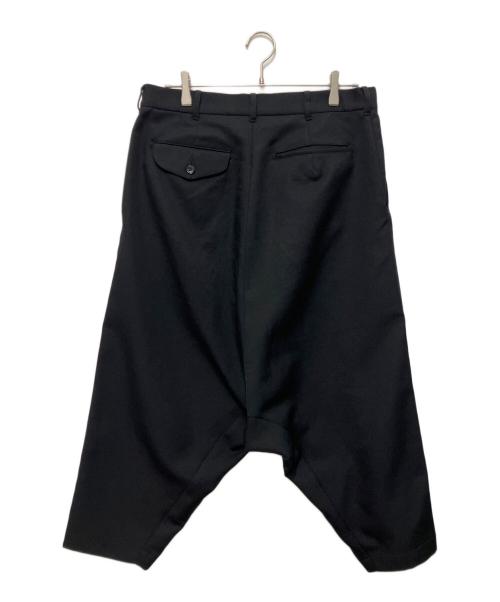 CDG（シーディージー）CDG (シーディージー) ポリエステルガゼットクロッチサルエルパンツ ブラック サイズ:Lの古着・服飾アイテム