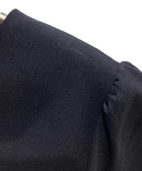 BLUE LABEL CRESTBRIDGE（ブルーレーベルクレストブリッジ）BLUE LABEL CRESTBRIDGE (ブルーレーベルクレストブリッジ) ウェザーストレッチチェックコンビドレス ネイビー サイズ:38の古着・服飾アイテム