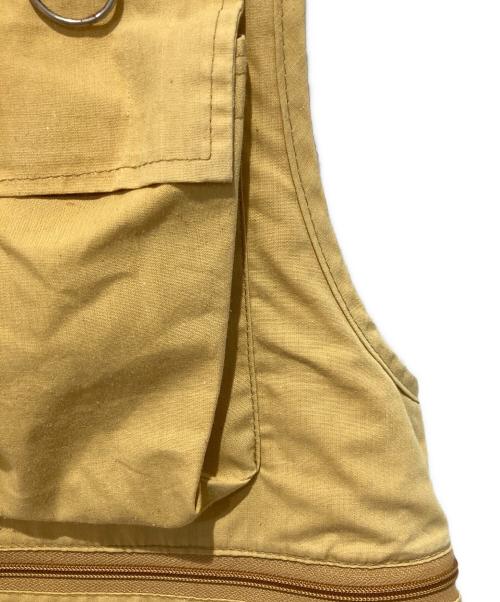 Columbia（コロンビア）Columbia (コロンビア) フィッシングベスト マスタード サイズ:Mの古着・服飾アイテム