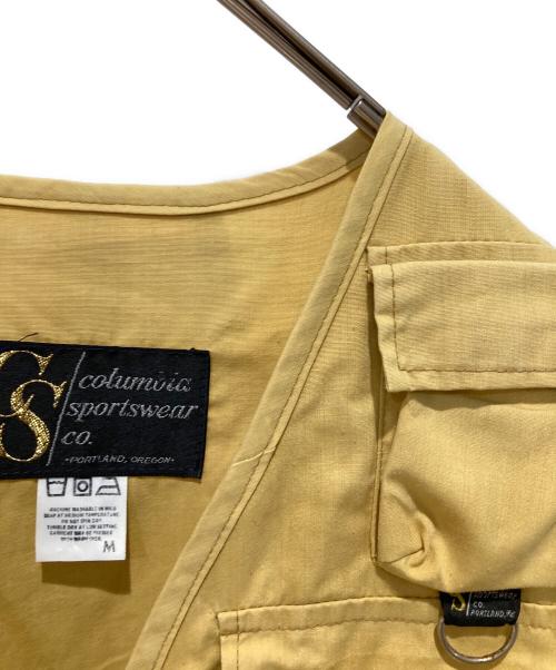 Columbia（コロンビア）Columbia (コロンビア) フィッシングベスト マスタード サイズ:Mの古着・服飾アイテム