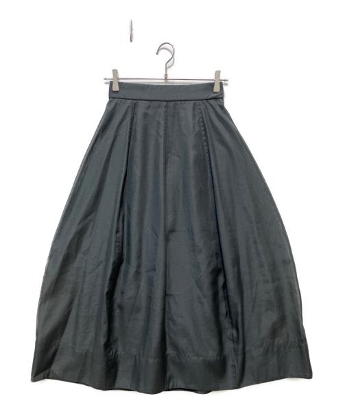 LOUNIE（ルーニー）LOUNIE (ルーニー) シアーフォルムスカート チャコールグレー サイズ:36の古着・服飾アイテム