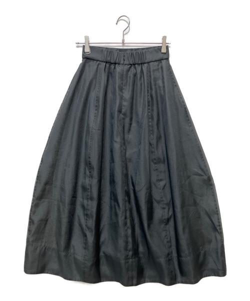 LOUNIE（ルーニー）LOUNIE (ルーニー) シアーフォルムスカート チャコールグレー サイズ:36の古着・服飾アイテム