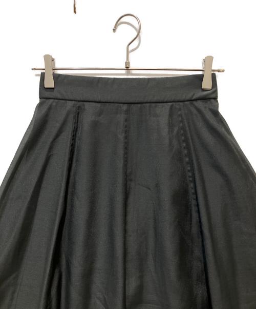 LOUNIE（ルーニー）LOUNIE (ルーニー) シアーフォルムスカート チャコールグレー サイズ:36の古着・服飾アイテム