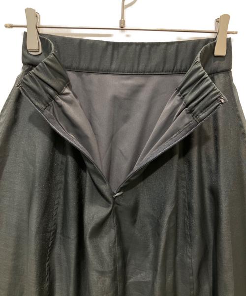 LOUNIE（ルーニー）LOUNIE (ルーニー) シアーフォルムスカート チャコールグレー サイズ:36の古着・服飾アイテム