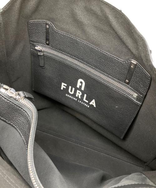 FURLA（フルラ）FURLA (フルラ) Giove トートバッグ ブラックの古着・服飾アイテム