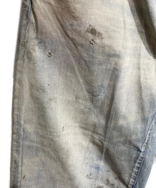 ANCELLM（アンセルム）ANCELLM (アンセルム) ATTIC (アチック) 26SS DENIM WIDE SLACKS/デニムワイドスラックス インディゴ サイズ:2の古着・服飾アイテム
