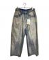 ANCELLM（アンセルム）の古着「26SS DENIM WIDE SLACKS/デニムワイドスラックス」｜インディゴ