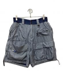 LAKH×LFYT（ラク×エルエフワイティー）の古着「デニムカーゴショーツ」｜インディゴ