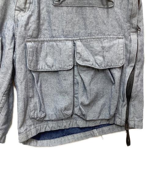 LAKH（ラク）LAKH (ラク) LFYT (エルエフワイティー) デニムカーゴショーツ インディゴ サイズ:SIZE Mの古着・服飾アイテム
