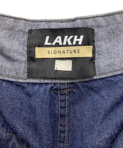 LAKH（ラク）LAKH (ラク) LFYT (エルエフワイティー) デニムカーゴショーツ インディゴ サイズ:SIZE Mの古着・服飾アイテム