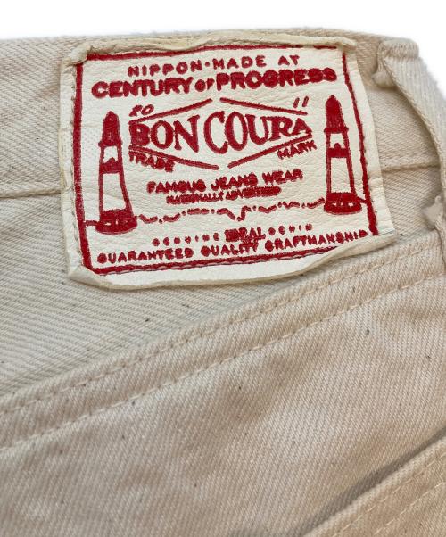 BONCOURA（ボンクラ）BONCOURA (ボンクラ) ホワイトデニムパンツ アイボリー サイズ:SIZE 29の古着・服飾アイテム