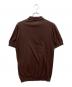 JOHN SMEDLEY (ジョンスメドレー) シーアイランドコットンニットポロシャツ ブラウン サイズ:M：6000円