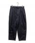 LE（エルイー）の古着「WIDE 2TUCK WOOL PANTS」｜ダークグレー