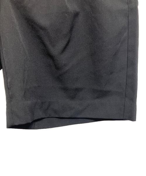 OVY（オヴィー）OVY (オヴィー) Wool 2Tuck Wide Shorts ブラック サイズ:Lの古着・服飾アイテム