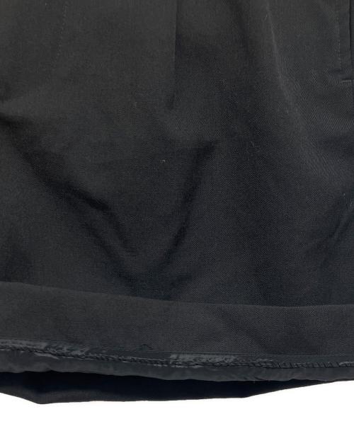 OVY（オヴィー）OVY (オヴィー) Wool 2Tuck Wide Shorts ブラック サイズ:Lの古着・服飾アイテム