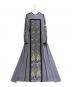 MURRAL（ミューラル）の古着「Framed flower lace dress」｜パープル