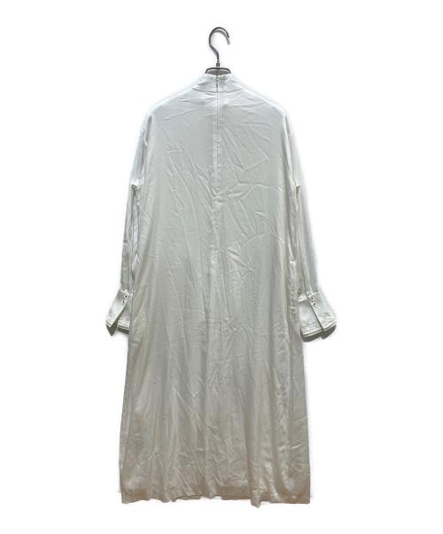 MURRAL（ミューラル）MURRAL (ミューラル) Framed embroidery wrap dress ホワイト サイズ:2の古着・服飾アイテム