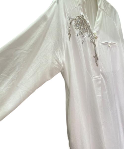 MURRAL（ミューラル）MURRAL (ミューラル) Veil embroidered dress ホワイト サイズ:2の古着・服飾アイテム