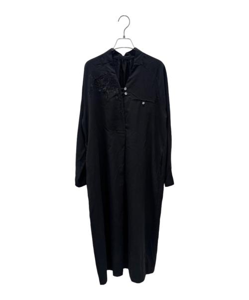 MURRAL（ミューラル）MURRAL (ミューラル) Veil embroidered dress ブラック サイズ:2の古着・服飾アイテム