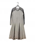MURRALミューラル）の古着「Petal lace dress」｜アイスグレー