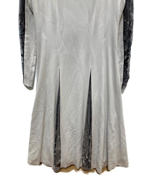 MURRAL（ミューラル）MURRAL (ミューラル) Petal lace dress アイスグレー サイズ:2の古着・服飾アイテム