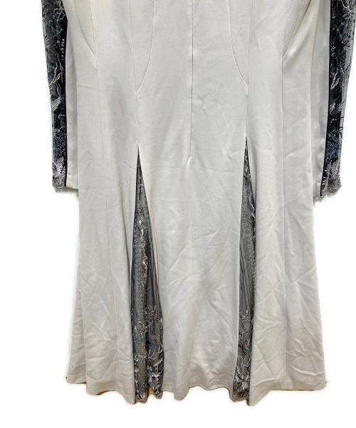 MURRAL（ミューラル）MURRAL (ミューラル) Petal lace dress アイスグレー サイズ:2の古着・服飾アイテム