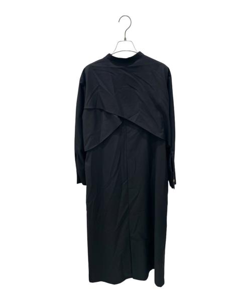 MURRAL（ミューラル）MURRAL (ミューラル) Cape belt dress ブラック サイズ:2の古着・服飾アイテム