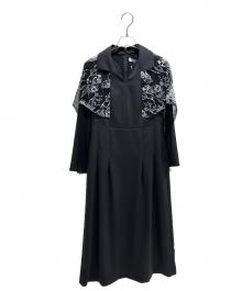 MURRAL（ミューラル）の古着「Tears flower lace dress」｜ブラック