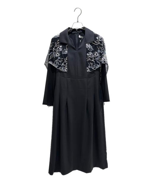 MURRAL（ミューラル）MURRAL (ミューラル) Tears flower lace dress ブラック サイズ:2の古着・服飾アイテム