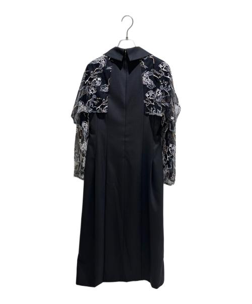 MURRAL（ミューラル）MURRAL (ミューラル) Tears flower lace dress ブラック サイズ:2の古着・服飾アイテム