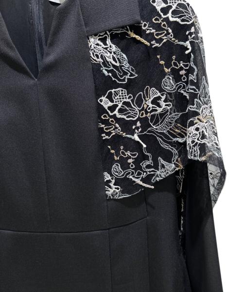 MURRAL（ミューラル）MURRAL (ミューラル) Tears flower lace dress ブラック サイズ:2の古着・服飾アイテム