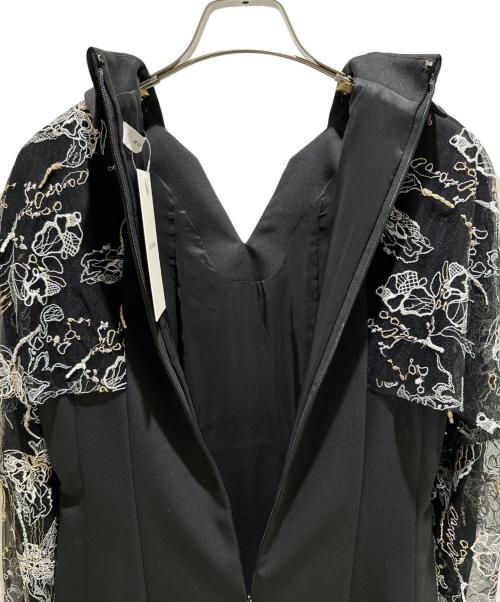 MURRAL（ミューラル）MURRAL (ミューラル) Tears flower lace dress ブラック サイズ:2の古着・服飾アイテム