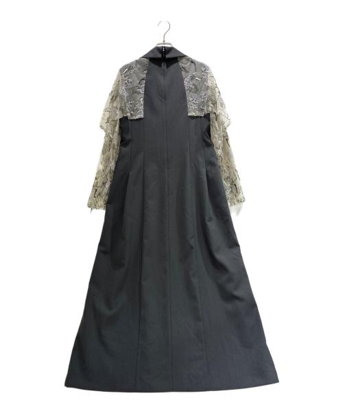MURRAL（ミューラル）MURRAL (ミューラル) Tears flower lace dress (Gray)/252-1204 グレー サイズ:2の古着・服飾アイテム