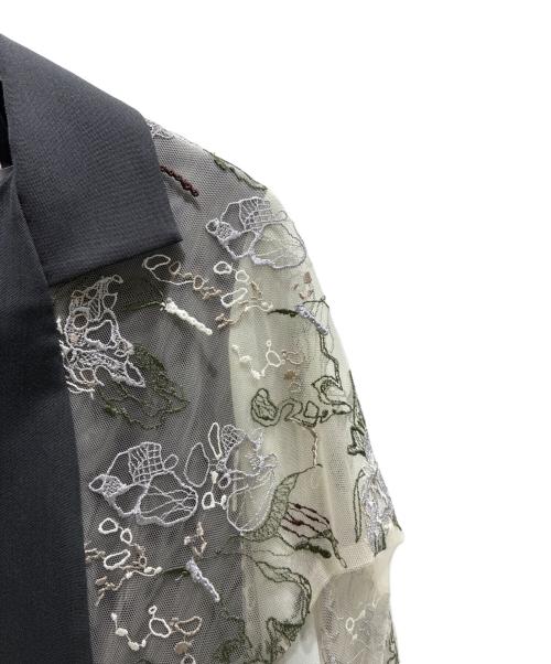 MURRAL（ミューラル）MURRAL (ミューラル) Tears flower lace dress (Gray)/252-1204 グレー サイズ:2の古着・服飾アイテム