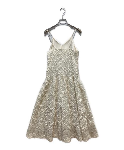 MURRAL（ミューラル）MURRAL (ミューラル) Dahlia shrinking embroidery camisole dress アイボリー サイズ:2の古着・服飾アイテム
