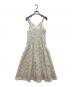 MURRAL (ミューラル) Dahlia shrinking embroidery camisole dress アイボリー サイズ:2：8000円