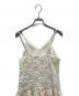 中古・古着 MURRAL (ミューラル) Dahlia shrinking embroidery camisole dress アイボリー サイズ:2：8000円