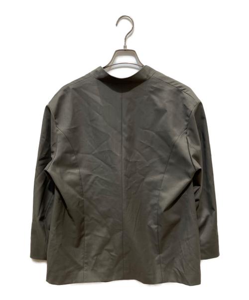 MURRAL（ミューラル）MURRAL (ミューラル) Veil embroidered jacket カーキ サイズ:2の古着・服飾アイテム