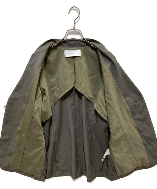 MURRAL（ミューラル）MURRAL (ミューラル) Veil embroidered jacket カーキ サイズ:2の古着・服飾アイテム