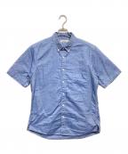 nonnativeノンネイティブ）の古着「DWELLER B.D. S/S SHIRT COTTON OXFORD」｜サックスブルー