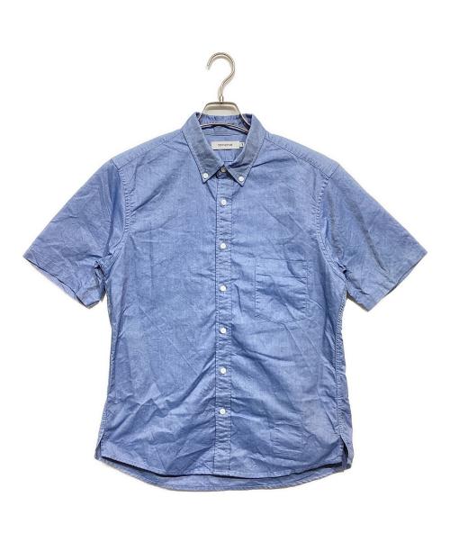 nonnative（ノンネイティブ）nonnative (ノンネイティブ) DWELLER B.D. S/S SHIRT COTTON OXFORD サックスブルー サイズ:1の古着・服飾アイテム