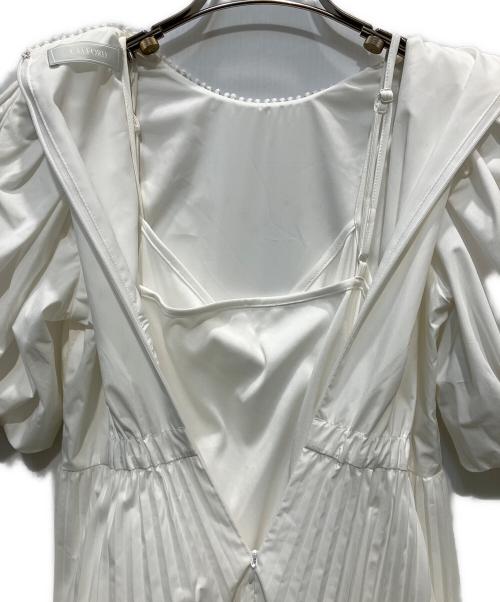 CELFORD（セルフォード）CELFORD (セルフォード) エンブロイダリーワンピ ホワイト サイズ:36の古着・服飾アイテム
