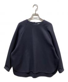 theory luxe（セオリーリュクス）の古着「FROST STRETCH ブラウス」｜ネイビー
