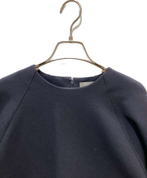 theory luxe（セオリーリュクス）theory luxe (セオリーリュクス) FROST STRETCH ブラウス ネイビー サイズ:36の古着・服飾アイテム