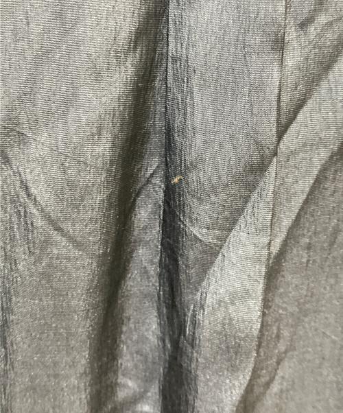 evam eva（エヴァムエヴァ）evam eva (エヴァムエヴァ) cupro silk shirts one piece ブラック サイズ:１の古着・服飾アイテム