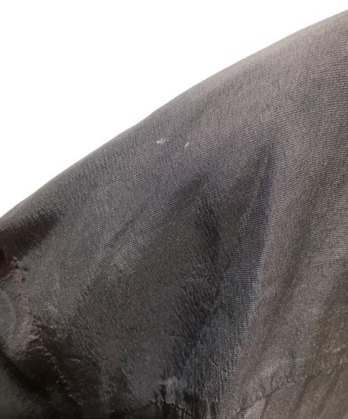 evam eva（エヴァムエヴァ）evam eva (エヴァムエヴァ) cupro silk shirts one piece ブラック サイズ:１の古着・服飾アイテム
