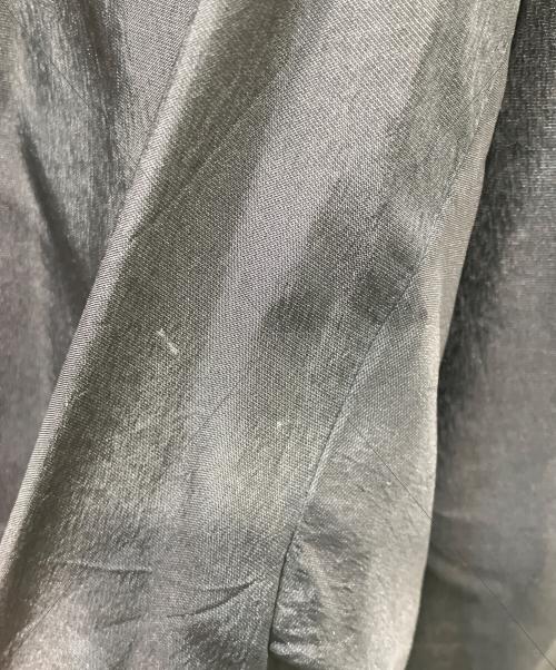 evam eva（エヴァムエヴァ）evam eva (エヴァムエヴァ) cupro silk shirts one piece ブラック サイズ:１の古着・服飾アイテム