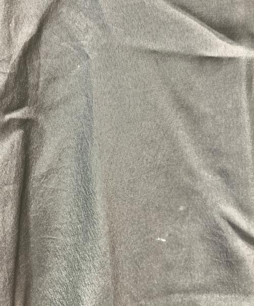 evam eva（エヴァムエヴァ）evam eva (エヴァムエヴァ) cupro silk shirts one piece ダークグレー サイズ:1の古着・服飾アイテム